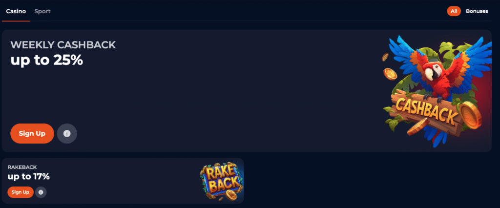 promotions at nine casino